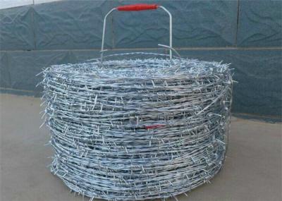 Arame farpado de aço galvanizado da torção 2.0mm eletro protetor dobro