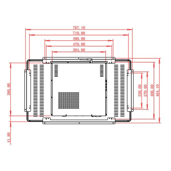 32-Inch Screen for Industrial Monitoring and Smart City Projects