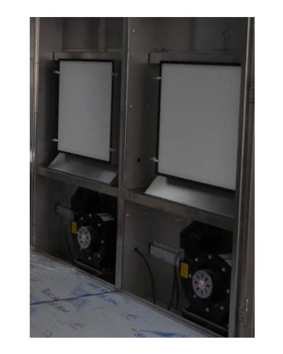 Ducha de aire electrónica del cargo de la puerta doble del dispositivo de seguridad con soplar bilateral