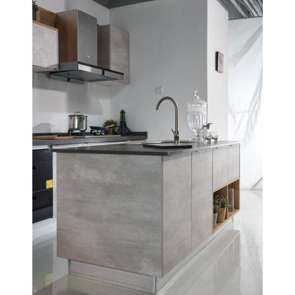 Luxury Lacquer Painting / Melamine Finishing Modular Kitchen Cabinets