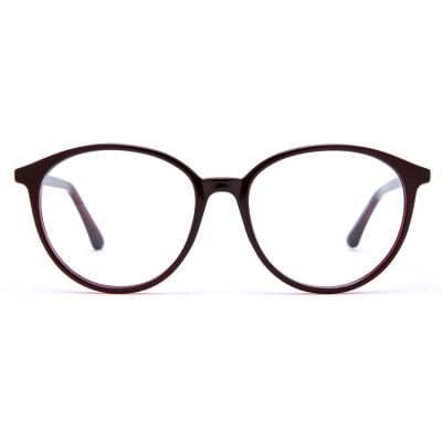 FDA TR90 Eyeglass Frame Optical Glasses Transpare Round Lunettes Anti Blue
