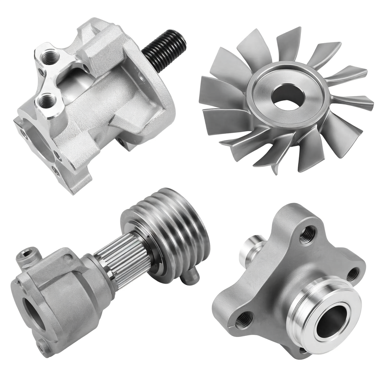 JB Inconel713C Turbine Wheel Shaft Moving Blades Gas Diesel Engine Combustion Chamber Investment Casting Services