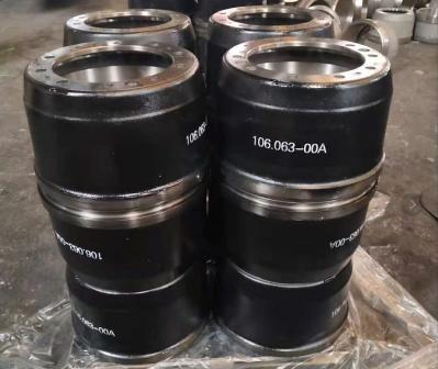 106.063-00A Semi Trailer Brake Drum Trailer Spares And Accessories