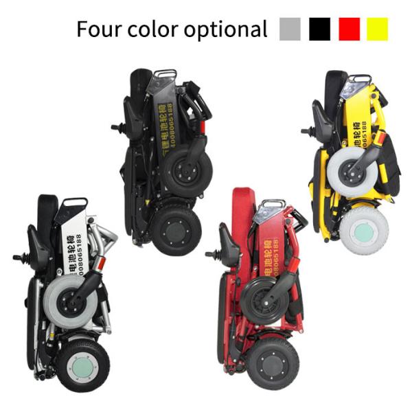 кресло-коляска классики алюминиевого сплава 24V 8AH складная электрическая с цветом 4 опционным