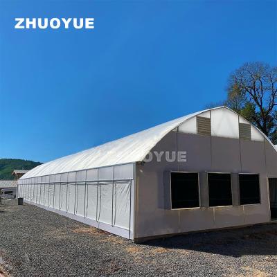 Marijuana Commercial Light Deprivation Greenhouse Blackout Height 4m-7m