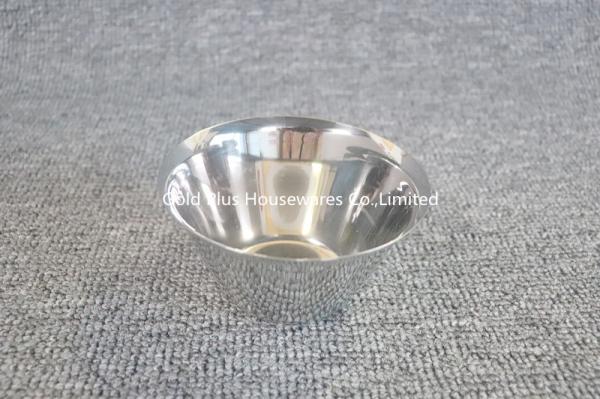 Soup Double Wall Stainless Steel Rice Bowl Multi Sizes Traditional