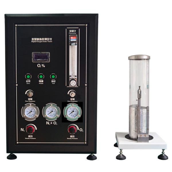 High Accuracy LOI Tester Limiting Oxygen Index Of Pvc ISO 4589-2