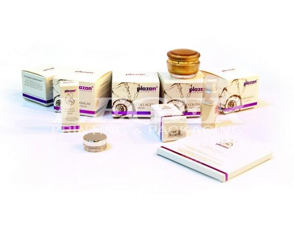 Luxury Skin Care Cosmetic Paper Box , Custom Cosmetic Packaging Boxes