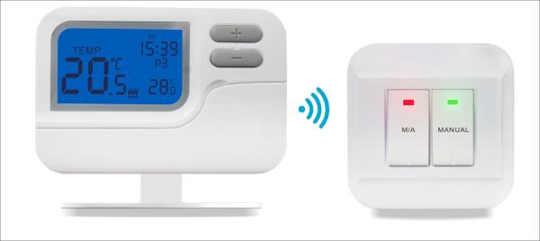Rádio termostato programável do controlador da ATAC/temperatura do termostato da sala de 7 dias