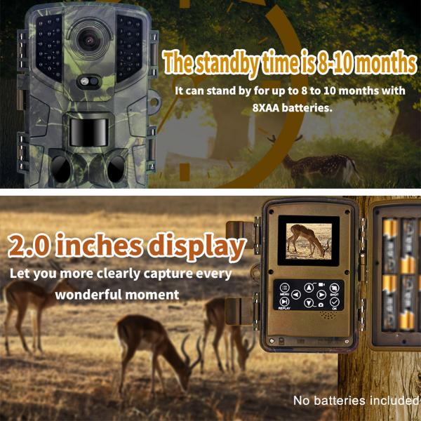 1080p Night Vision Goggle Waterproof Night Vision Wildlife Camera Trap IP56