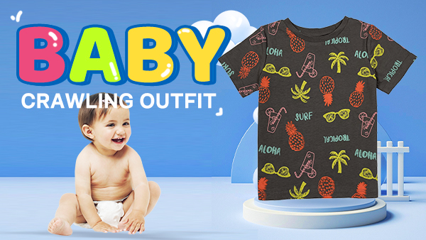 Customized Designs T-Shirts 100% Cotton Round Neck Organic Short Sleeve for Babies