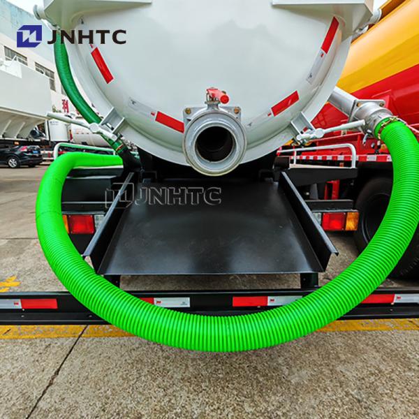 Caminhão de sucção de esgoto de marca cores personalizáveis 15cbm Caminhão de esgoto de vácuo 160hp Caminhão de limpeza de esgoto Grande preço