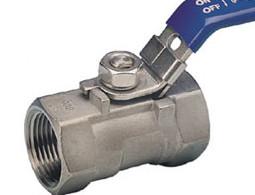 High Precision Screwed End Ball Valve Blow Out Proof Stem Small Size ASME B1.20.1