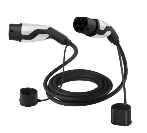 IEC 62196 10m Ev Charging Cable 1 Phase / 3 Phase Type 2 To Type 2