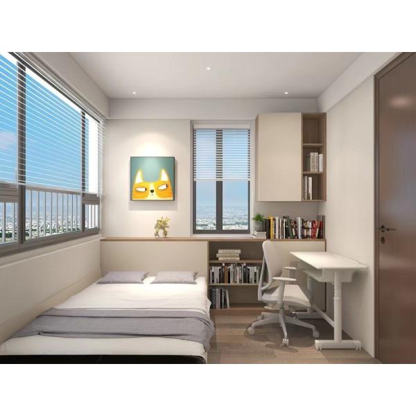 Stainless Steel Kid'S Wardrobe With Glass Display And Full-Wall Storage