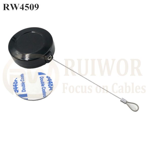 RW4509 Round Display Pull Box Plus Size Customizable Fixed Loop End