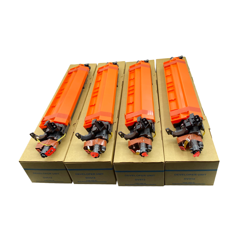 DV512 Rezision High Quality for Konica Minolta C221 C224 C284 C364 C454 554 Developing Unit Copier Printer Spare Parts