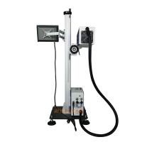 Máquina automática de marcação a laser de fibra de CO2 para garrafas de plástico