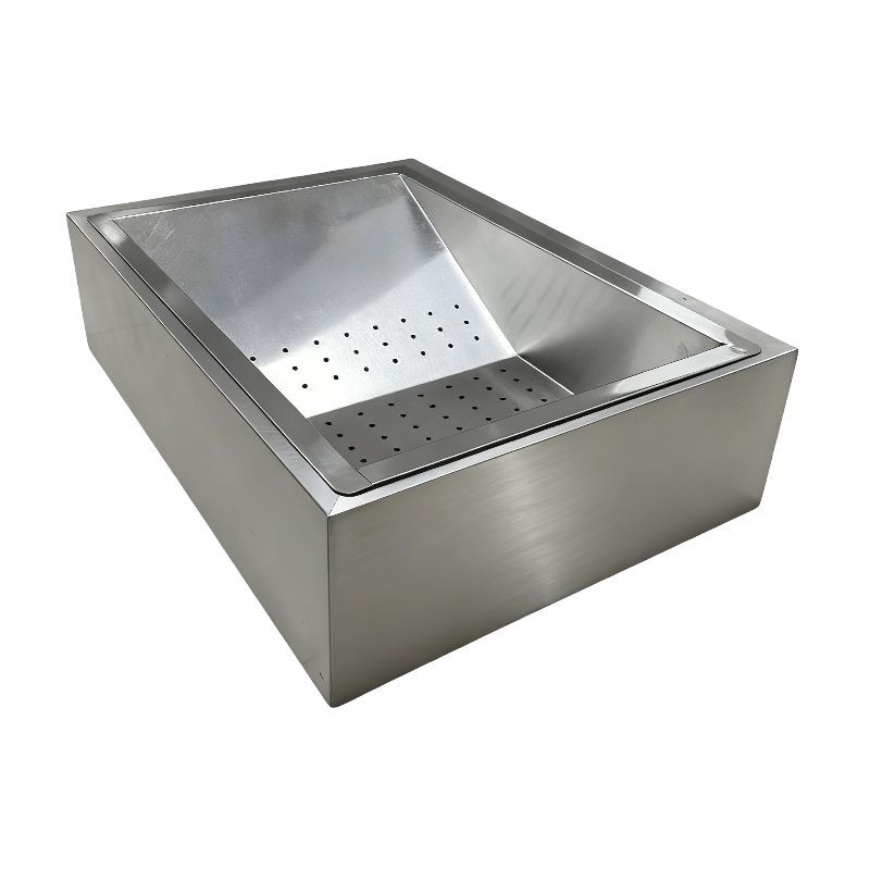 801 Oil Filter Tank Commercial French Fries Station Food Safe Standard For Chain Store