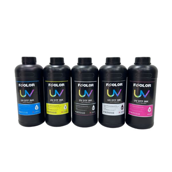 FCOLOR Neutral UV DTF Ink for Epson I3200 Xp600 L805 L1800 Dx5 Dx7 R1390 R2000 P400 Printhead