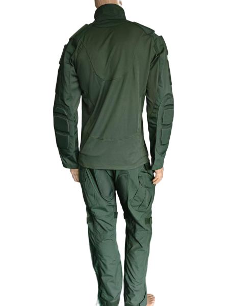 Green Frog Style Multi Purpose Tactical Training Uniform Set Long Sleeve Tactical Uniform for Men