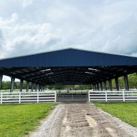 Constructions équestres stables en acier préfabriquées Arènes de course