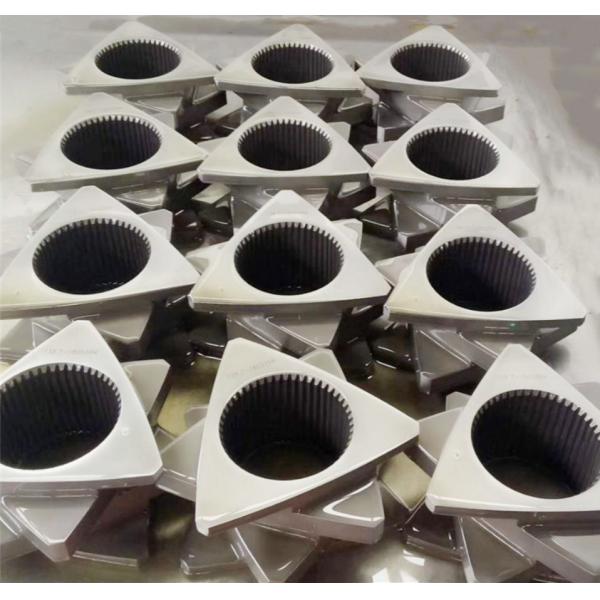 Standard Involute Spline Extruder Machine Screw Elements Kneading Block