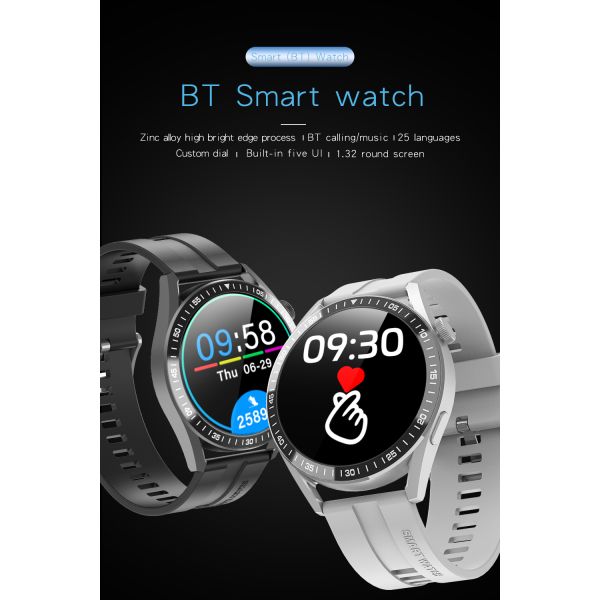 Eraysun Electronics Smart Watch WH8 Watch for Men Business Health Fitness Tracker Sleep Monitoring Mobile Sport Smart Watch