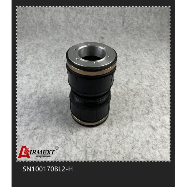 SN100170BL2-H Slim Rubber Shock Absorber Double Convoluted Air Bellow Suspension