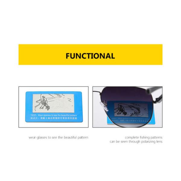 Unique Trending Uv400 Polarized Sunglasses BSCI Square Ocean Lens