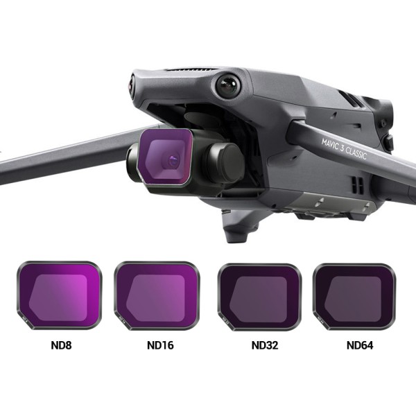 Multi Layer Coating ND Lens Filter Anti Oil DJI Mavic 3 Classic ND Filters