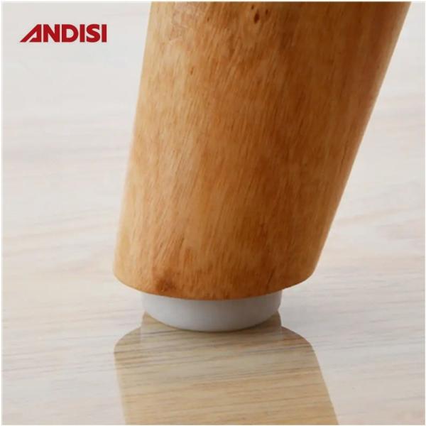 Furniture Leg Protector Foot Skid Nails for Table Modern Design Style White Finish
