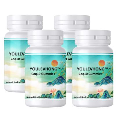 Dairy Free Coenzyme Q10 Supplement Vitamins Coq10 Gummies for Cardiovascular Blockage Heart Health