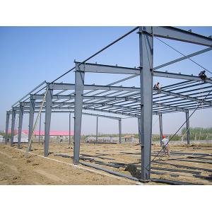 Galvanized Pre Engineered Building Lightweight Prefab Metal Building Steel Structure