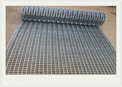 Food Grade Wire Mesh Conveyor Belt / Honeycomb Flat Strip Belt
