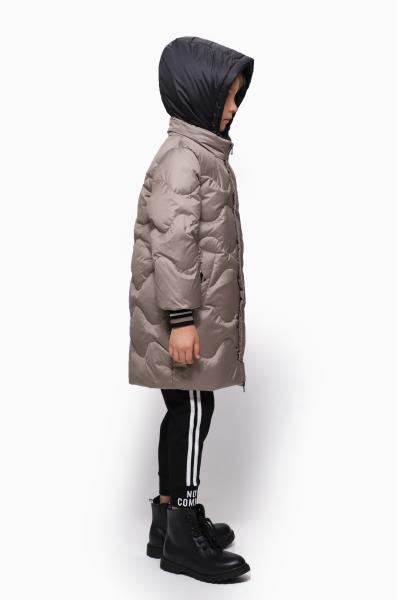 Bilemi 2019 Medium and Small Kids White Duck Down Hooded Long Windproof Snowsuit Thick Outdoor Boy Winter Down Jacket