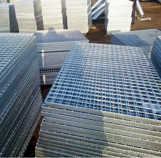 Hot-DIP Galvanized Heavy Duty Stainless Welded Steel Grating Metal Grating Panels