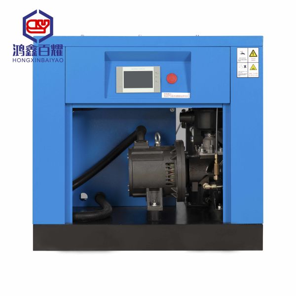 Rotary Screw Air Compressor Low Noise AC Power Lubricated