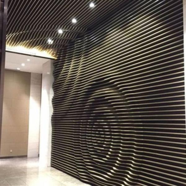 Stainless Steel Room Partition Background Metal Room Divider Panels