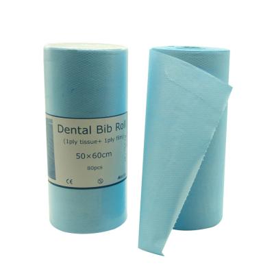Patient Disposable Dental Bib Roll Waterproof Dental Apron Dental Consumable Products