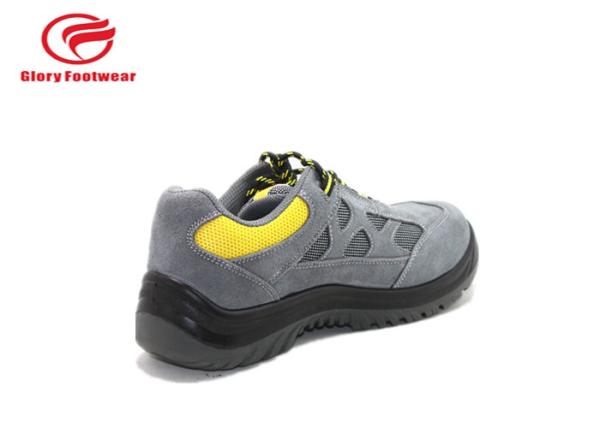Low Top Breathable Ultra Lightweight Safety Trainers For Engineers Rubber Sole