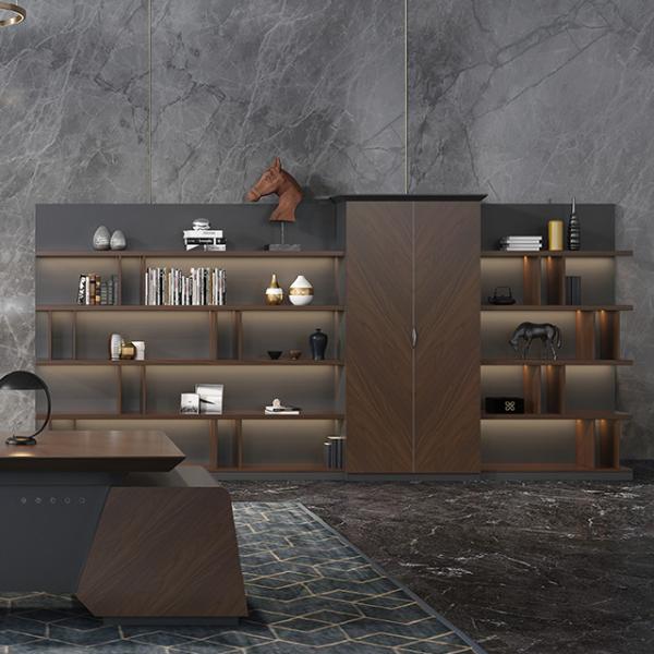 Support customization Contemporary Boss's Office Filing Cabinet Modern Design Adjustable Wooden/Metal/Plastic Home Storage Office and exhibition hall