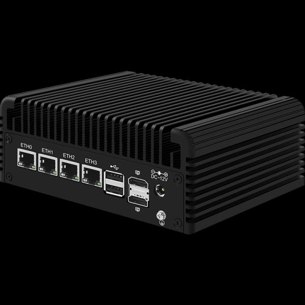 Zynshield Firewall VPN Intel N100 Opnsense Ros Linux 4*2.5g Rj45 Ethernet Ports