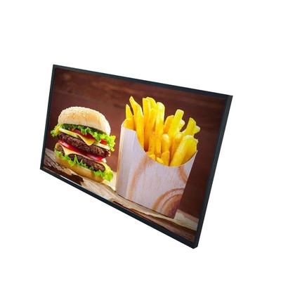 Wide Viewing Angle 27 Inch Digital Signage Display HD Resolution Wall Mounted