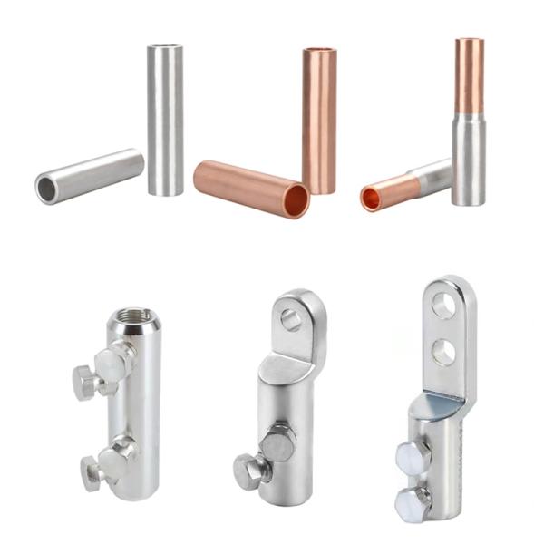 Aleación de aluminio de conexión empernada del estirón del tubo del cable terminal