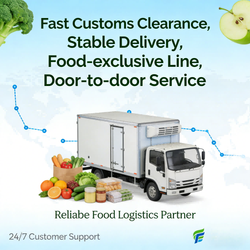 Delivered Duty Paid DDP Shipping Stable Delivery Food Exclusive Line Fast Customs Clearance