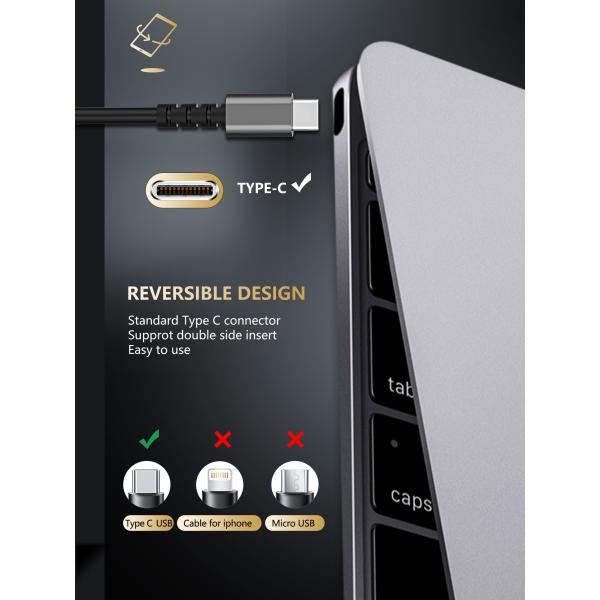 Gen1 USB Type C Charging Cable