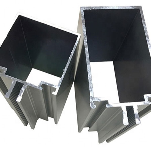 Ventilated Facades Aluminum Curtain Wall Profile For Exterior