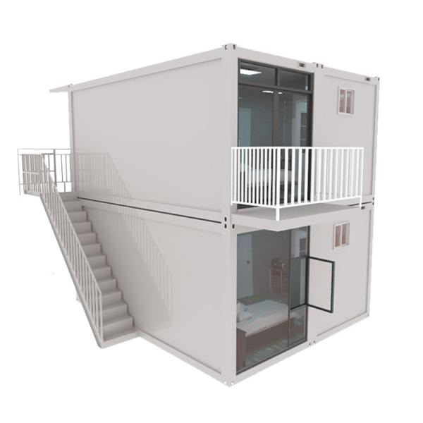 20ft House Container Design Residencial Econômico Container House para Porto Rico Prefabricado Construção de 3 andares