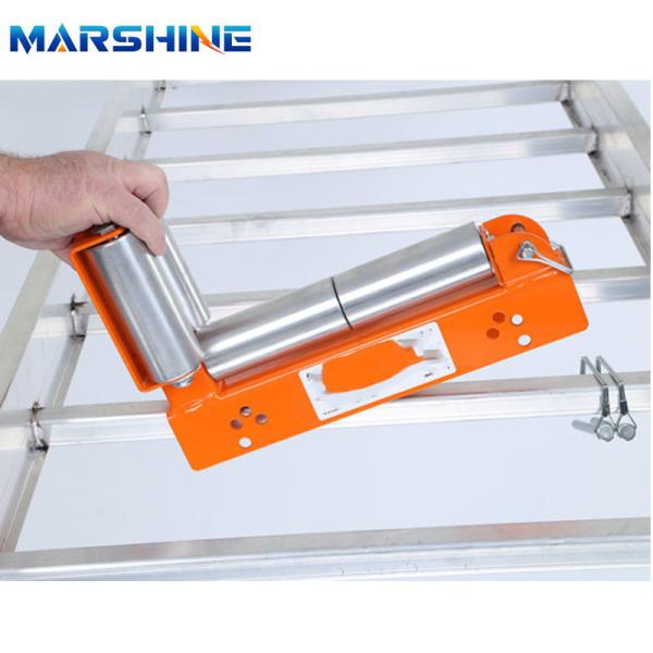 Montura de rolos de rolagem de roda de aço para cablagem de carga pesada